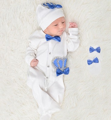 Baby Boy Prince Set ππΌπ»(4pieces)