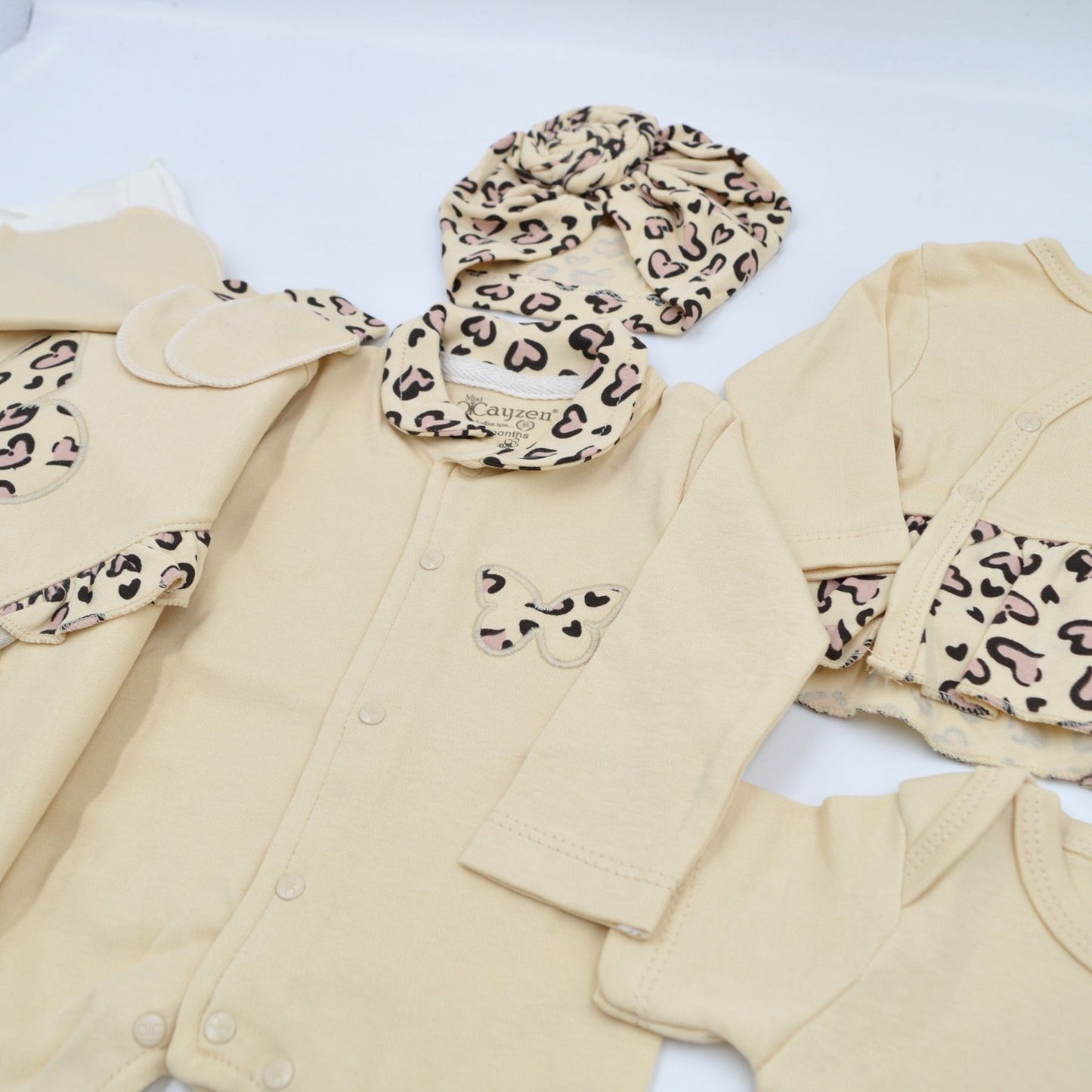 Leopard Baby Girl Set (10 Items)