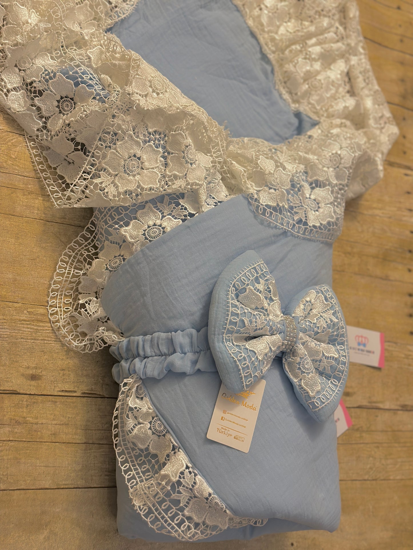 Blue Swaddle Set💙⚜️