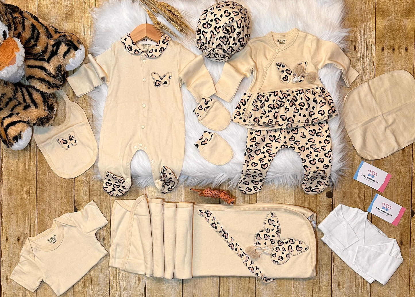 Leopard Baby Girl Set (10 Items)