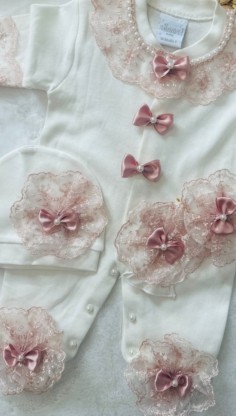 Floral Baby Girl Set 🌸(3 pieces)