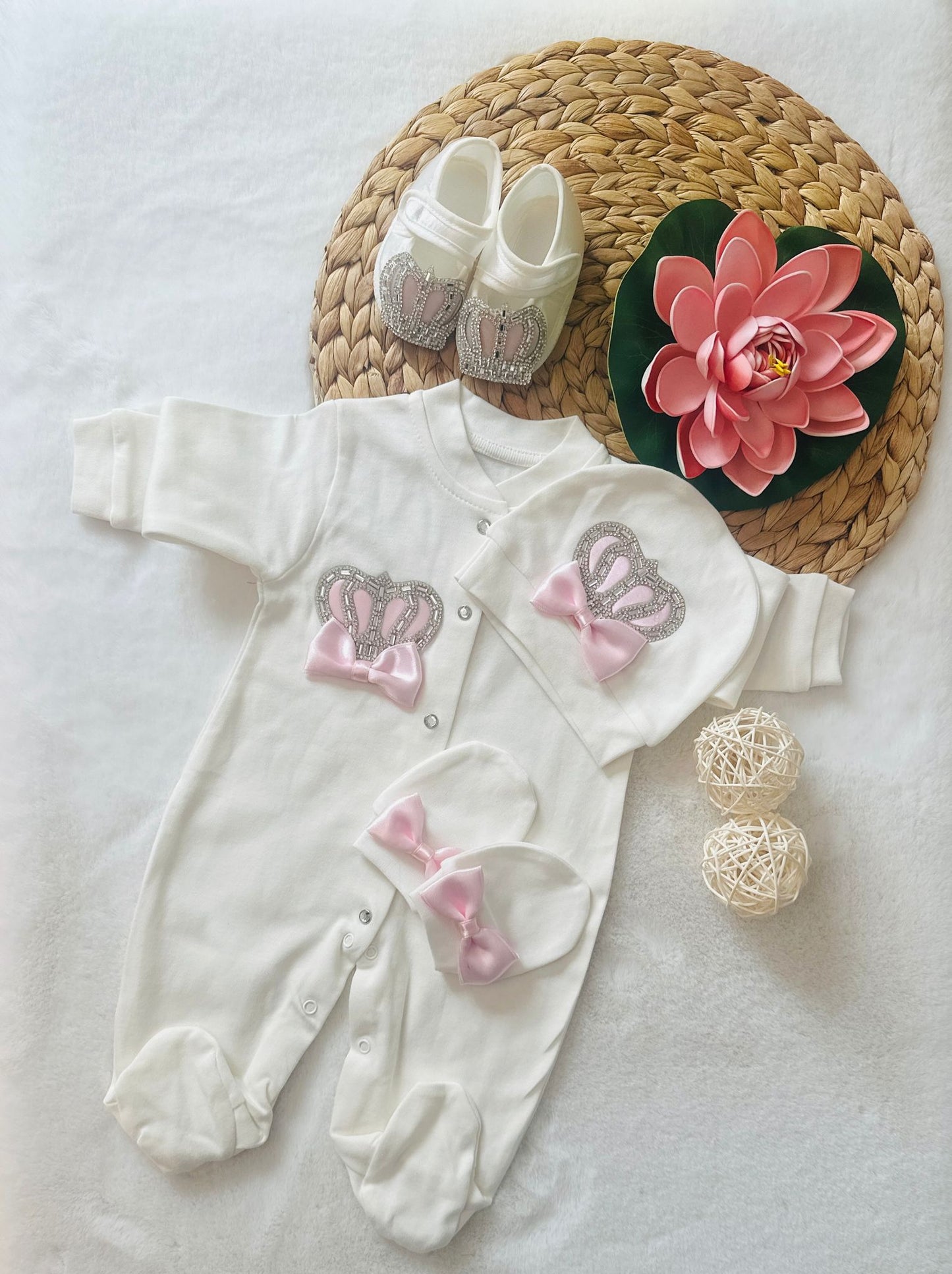 Girl Baby Set (4 Pieces)