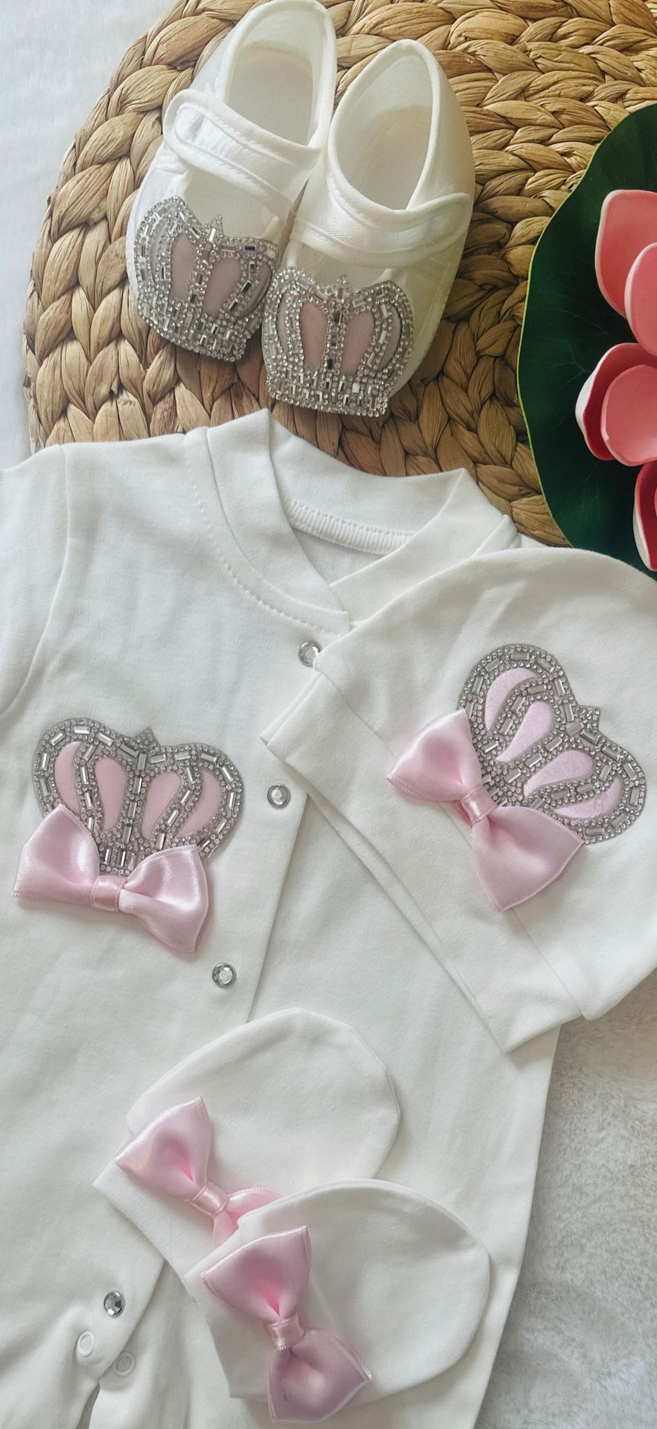 Girl Baby Set (4 Pieces)