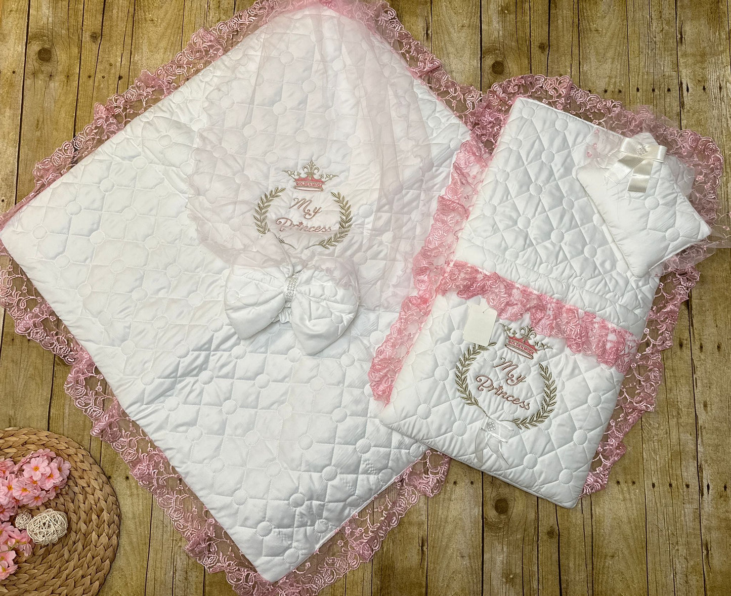 Swaddle set( 4 pieces)🌸