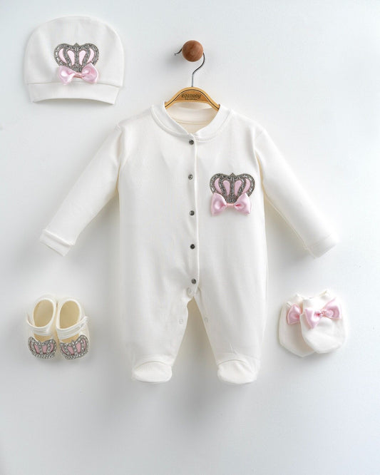 Girl Baby Set (4 Pieces)