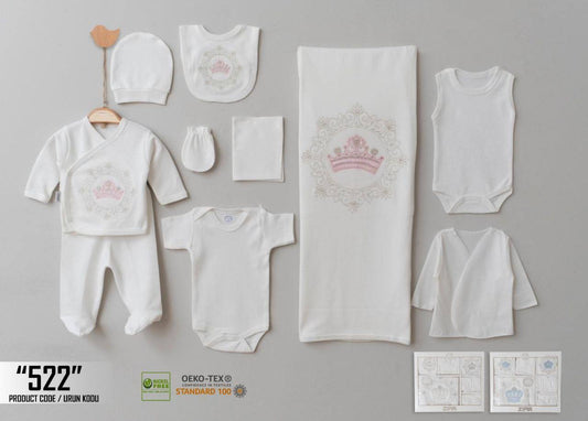 Royal Princess Baby Set ( 10 Pieces)
